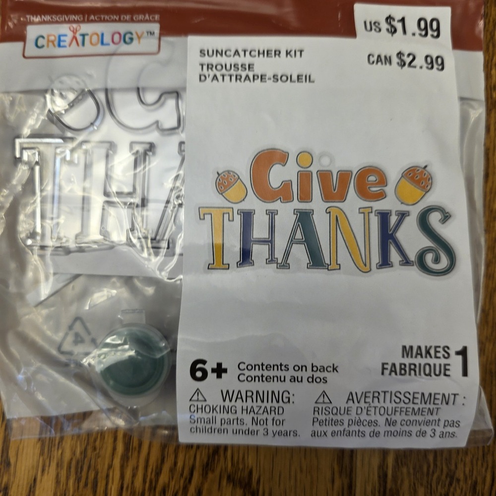 Thanksgiving Crafts Kids 13 Sets Turkey Gourd Suncatcher Craft Kits DIY Paint - Picture 2 of 8